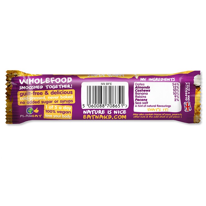 Nakd Banoffee Pie Fruit & Nut Bar 35g image 2