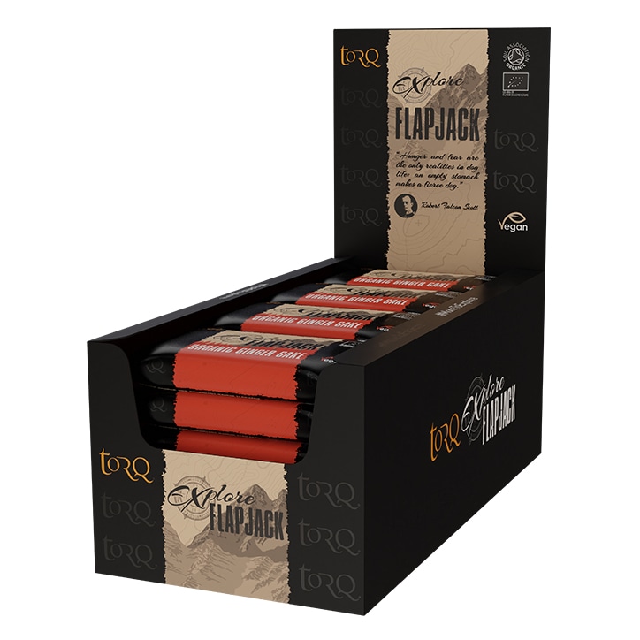 TORQ Explore Flapjack Organic Ginger Cake 20 x 65g