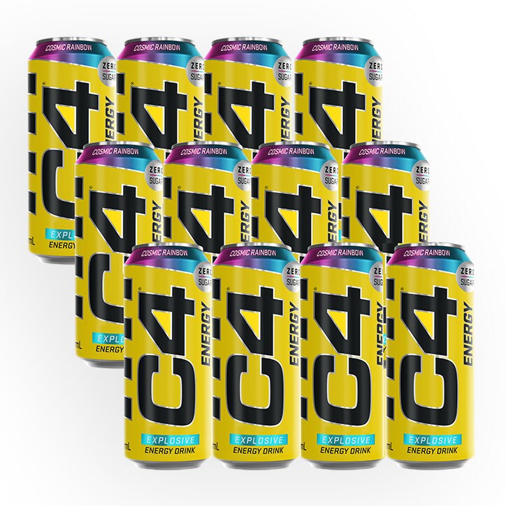 Cellucor C4 Energy Carbonated Cosmic Rainbow 12 x 500ml