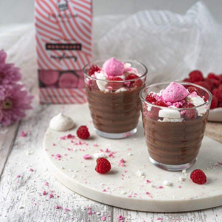 London Apron Vegan Raspberry Meringues 25g image 3