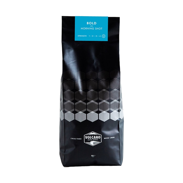 Volcano Coffee Works Bold Morning Shot Ground Coffee 1kg image 1