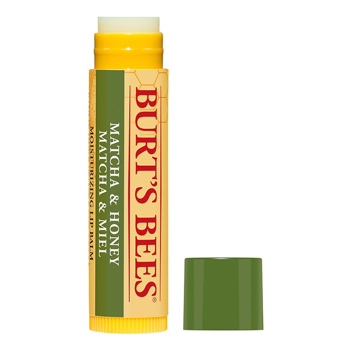 Burt's Bees Moisturising Lip Balm, Matcha & Honey with Green Tea Extract 4.25g-1