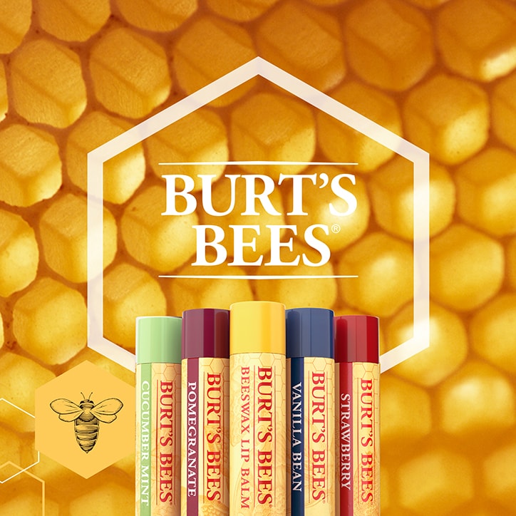 Burt's Bees Moisturising Lip Balm, Matcha & Honey with Green Tea Extract 4.25g-4
