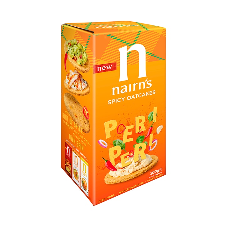 Nairn's Peri Peri Spicy Oatcakes 200g image 1