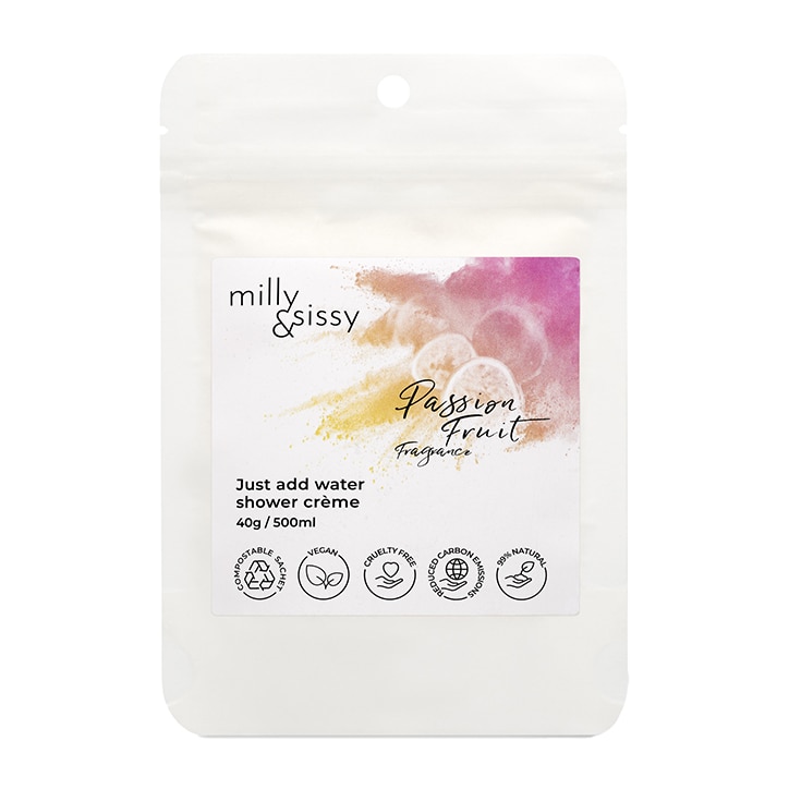 milly&sissy Zero Waste Passion Fruit Shower Crème 500ml-1