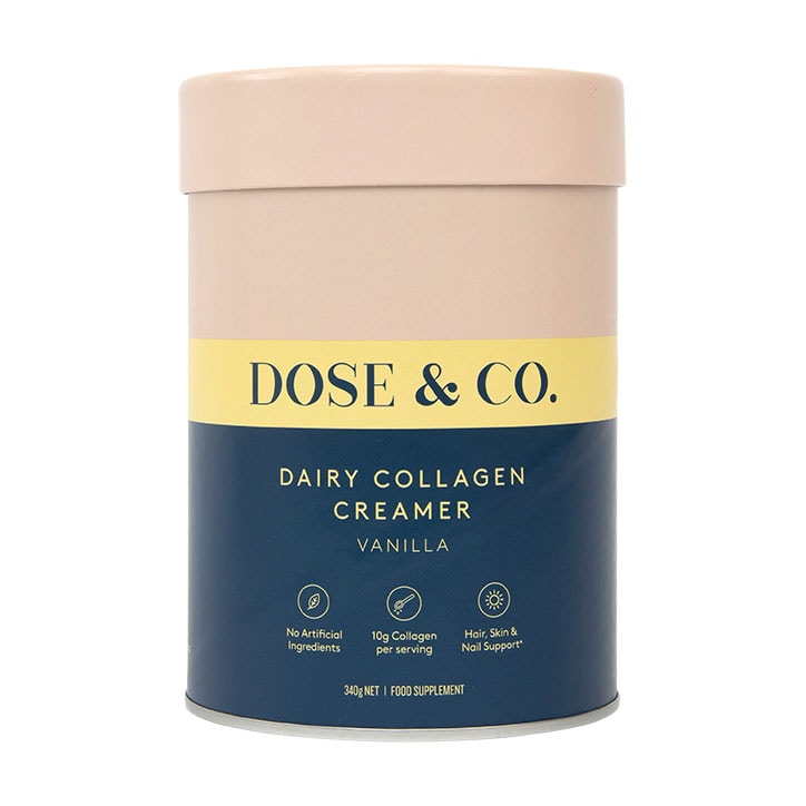 Dose & Co Dairy Collagen Creamer Vanilla 340g