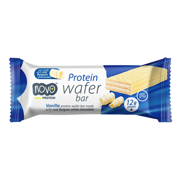 NOVO Protein Wafer Vanilla Bar 40g image 1