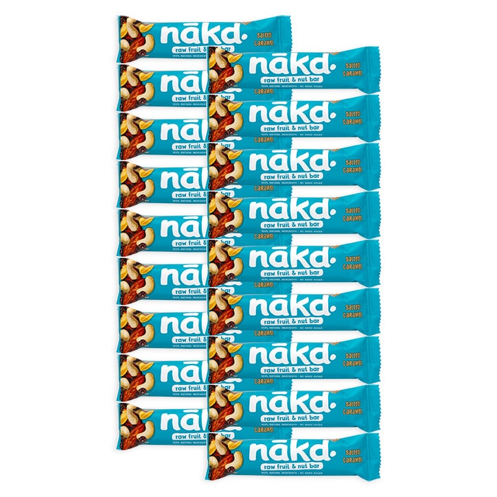 Nakd Salted Caramel Fruit & Nut Bar 18 x 35g-1