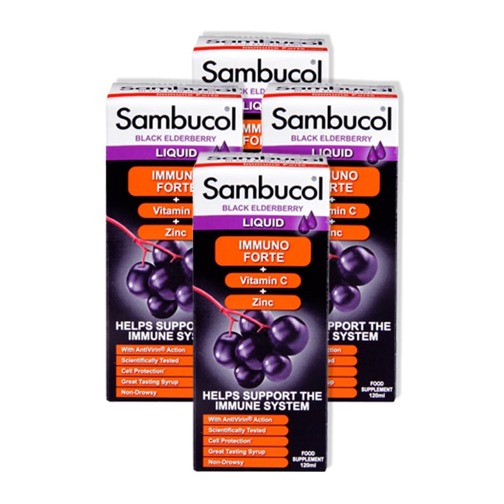 Sambucol Immuno Forte Black Elderberry Formula  Bundle-1