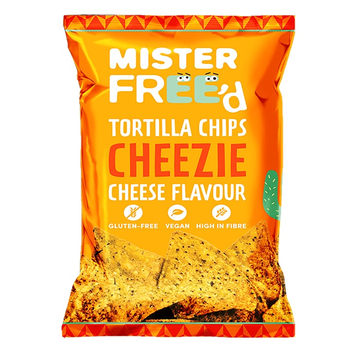 Mister Free'd Tortilla Cheezie Cheese Chips 135g-1