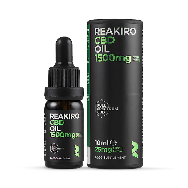 Reakiro  CBD Oil 1500mg 10 ml image 1