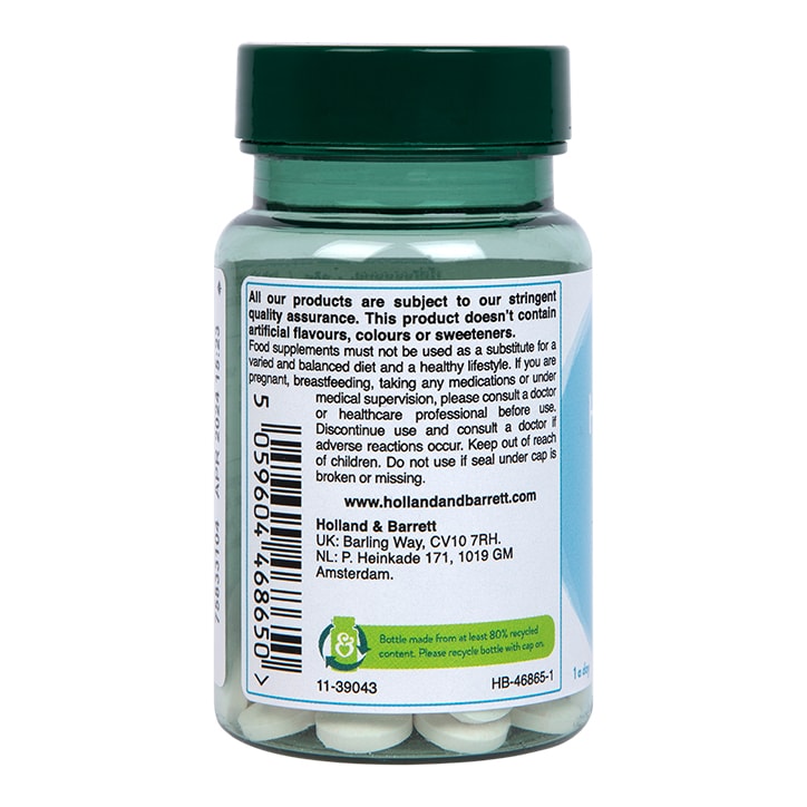 Holland & Barrett High Strength Hyaluronic Acid 50mg 30 Tablets-3
