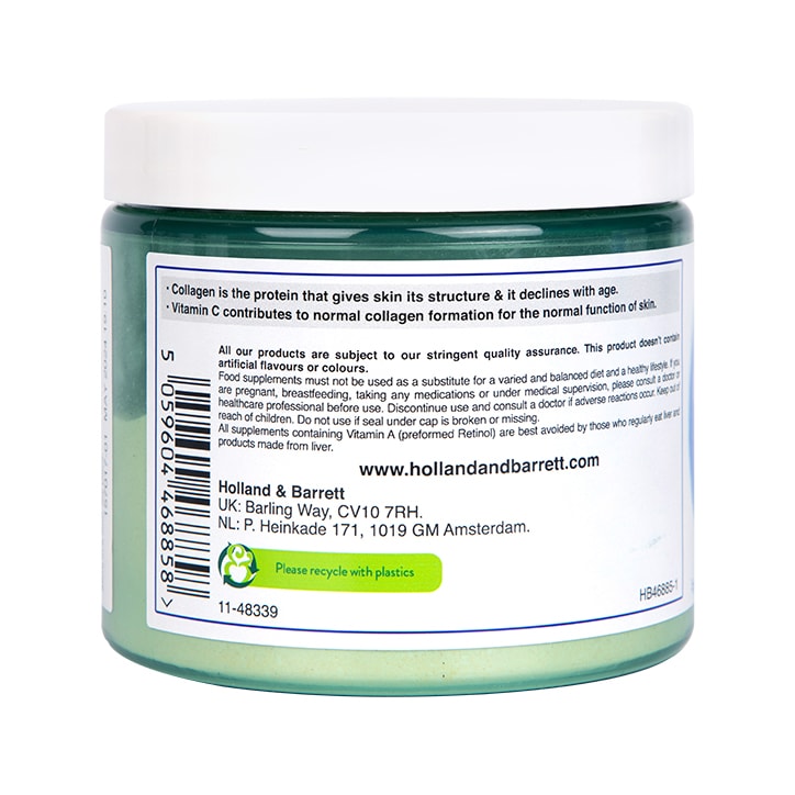 Holland & Barrett Vegan Collagen Tropical Flavoured Powder 150g-2