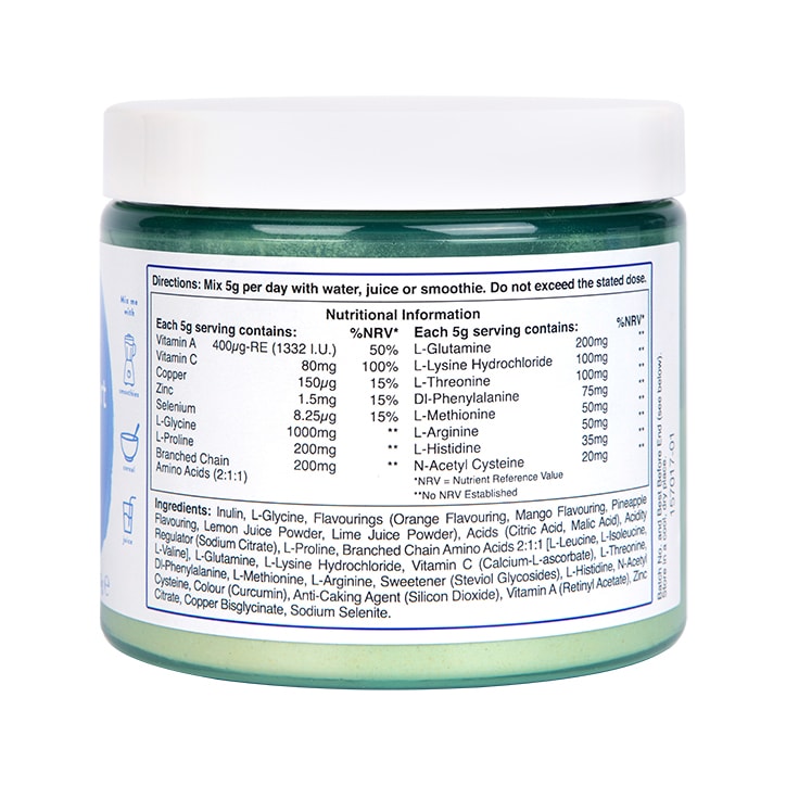 Holland & Barrett Vegan Collagen Tropical Flavoured Powder 150g-3