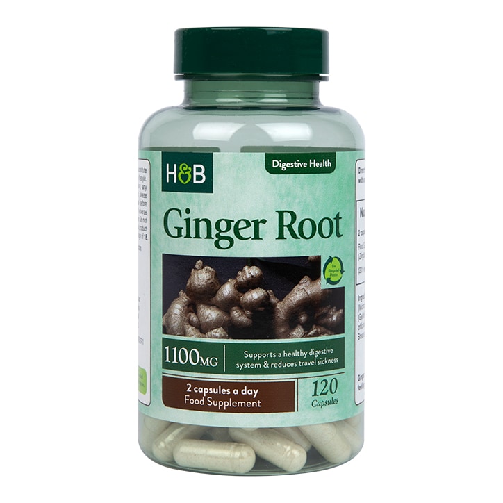 Holland & Barrett Ginger Root 1100mg 120 Capsules