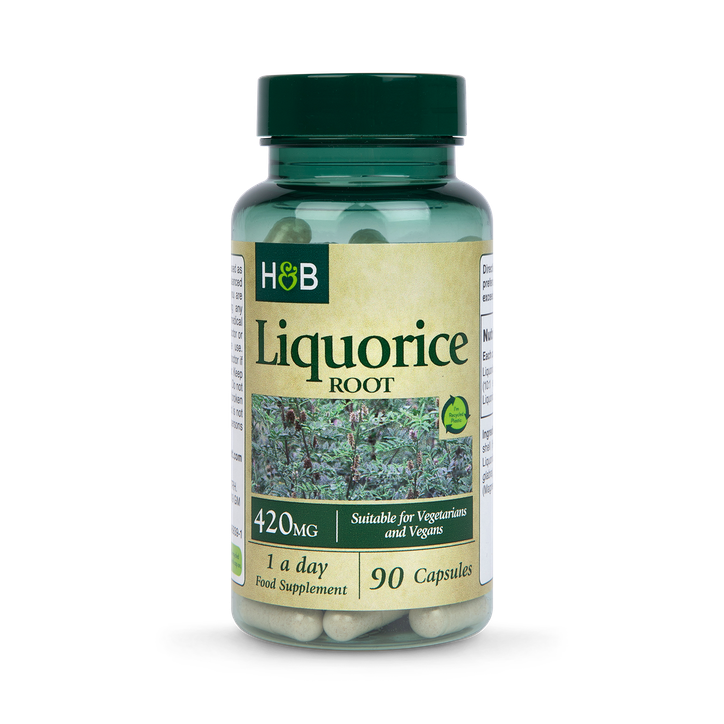 Holland & Barrett Liquorice Root 420mg 90 Capsules image 1
