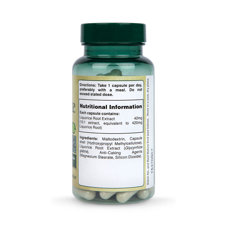 Holland & Barrett Liquorice Root 420mg 90 Capsules image 3