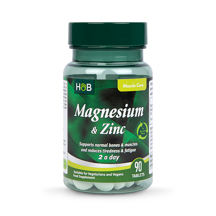 Holland & Barrett Magnesium & Zinc 90 Tablets image 1