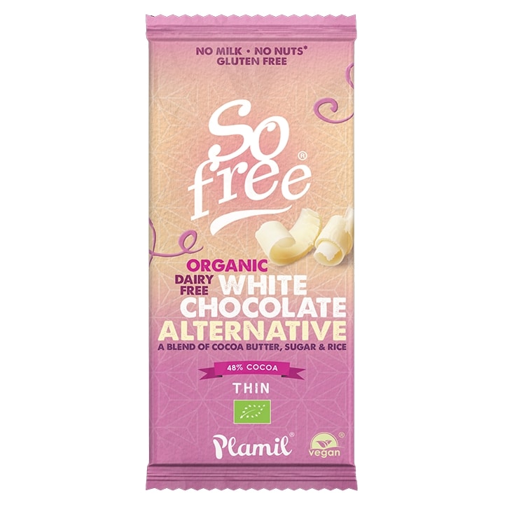 So Free Organic Alternative to White Chocolate 70g