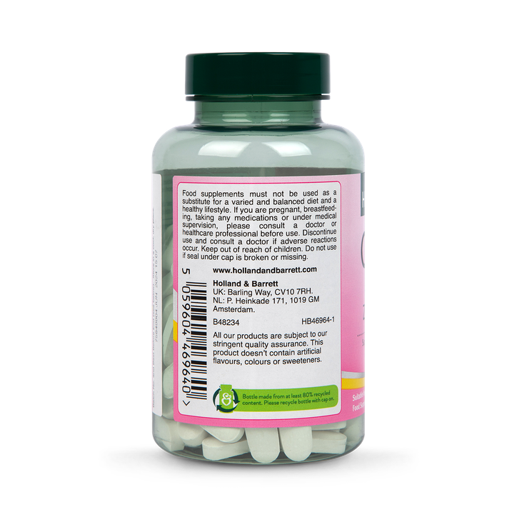 Holland & Barrett Calcium Magnesium Vitamin D & Zinc 120 Tablets image 2