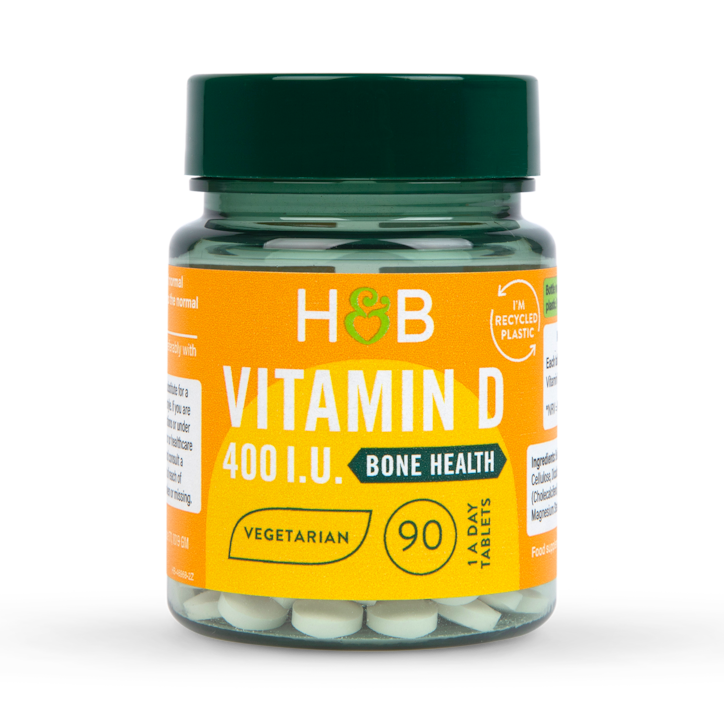 Holland & Barrett Vitamin D 400 I.U. 10ug 90 Tablets