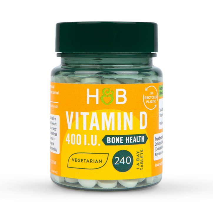 Holland & Barrett Vitamin D3 400 I.U. 10ug 240 Tablets image 1