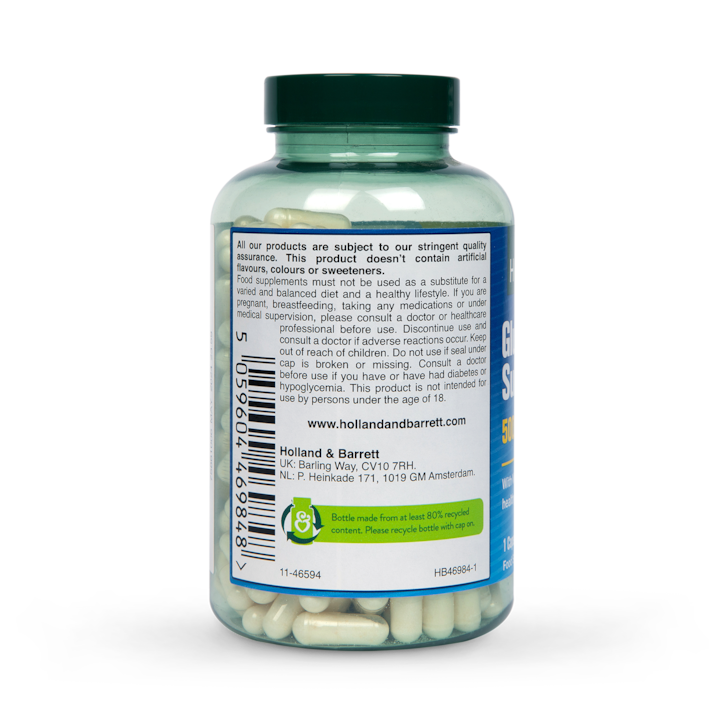 Holland & Barrett Glucosamine Sulphate 500mg 240 Capsules image 2