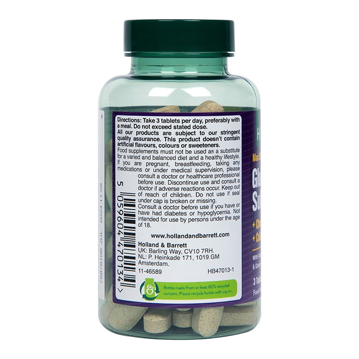 Holland & Barrett Max Strength Glucosamine & Chondroitin 90 Tablets-2