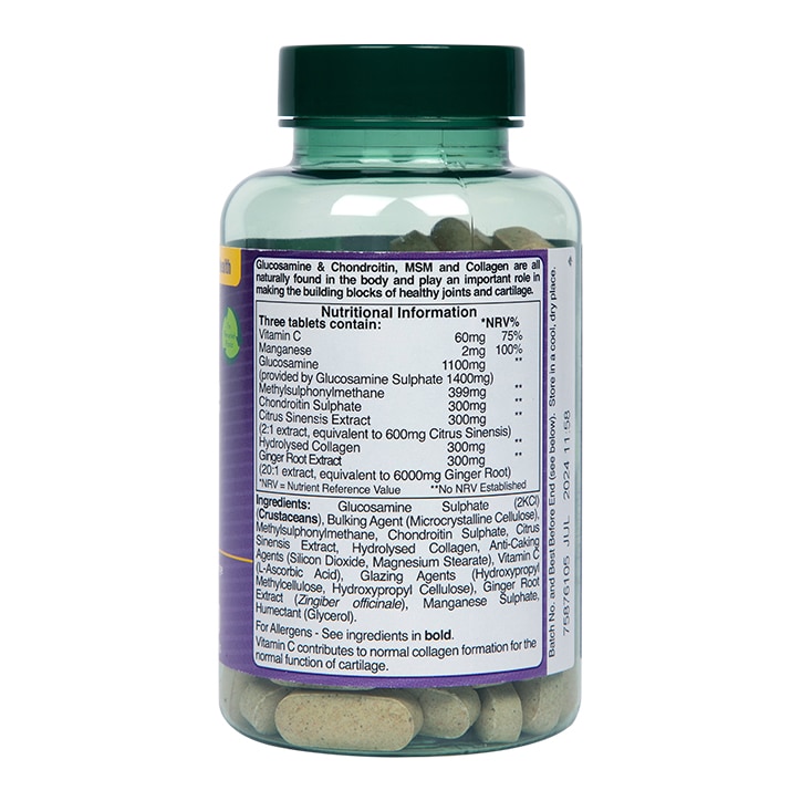 Holland & Barrett Max Strength Glucosamine & Chondroitin 90 Tablets-3