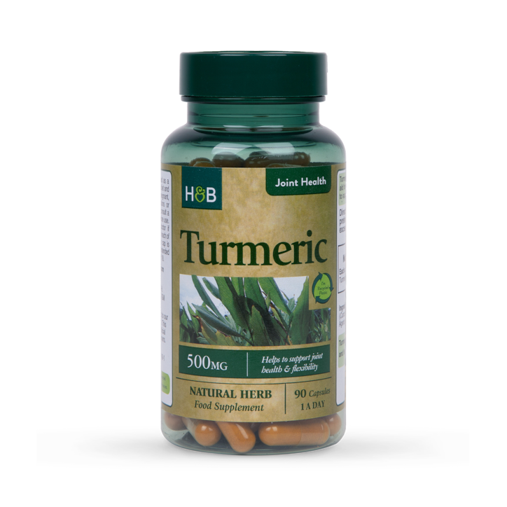 Holland & Barrett Turmeric 500mg 90 Capsules image 1