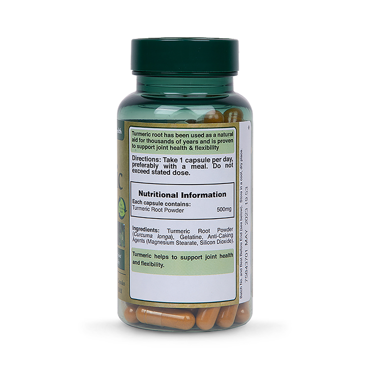 Holland & Barrett Turmeric 500mg 90 Capsules image 2