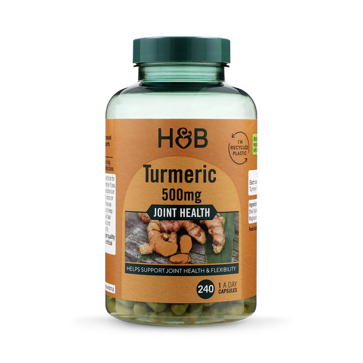 Holland & Barrett Turmeric 500mg 240 Capsules image 1