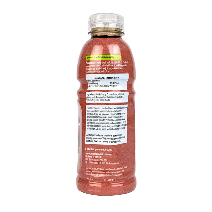 Holland & Barrett Concentrated Dark Cherry Juice 500ml-2