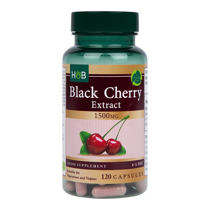Holland & Barrett Black Cherry Extract 120 Capsules-1