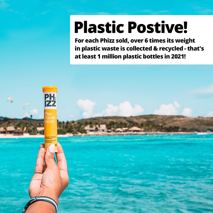 Phizz Orange Multivitamin & Hydration Effervescent 20 Tablets image 4
