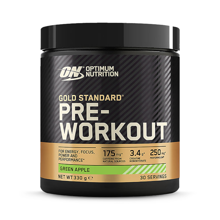 Optimum Nutrition Gold Standard Pre Workout Green Apple 330g image 1