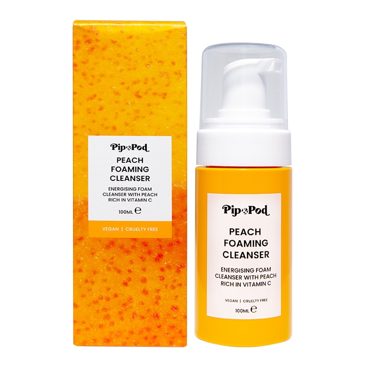 Pip & Pod Peach Foaming Cleanser 100ml image 1