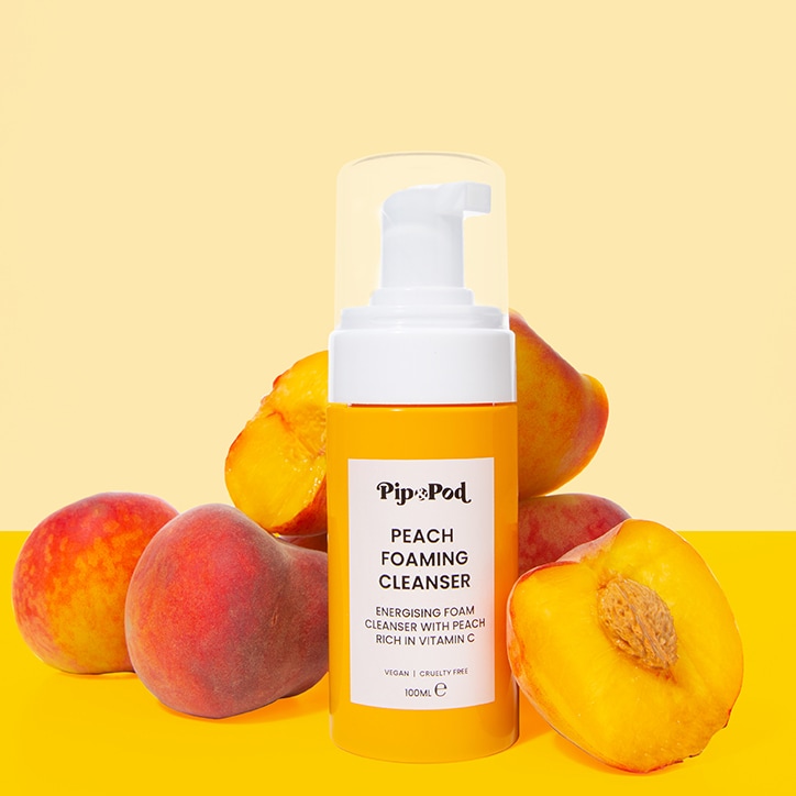 Pip & Pod Peach Foaming Cleanser 100ml image 4