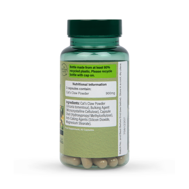 Holland & Barrett Cats Claw 90 Capsules image 2