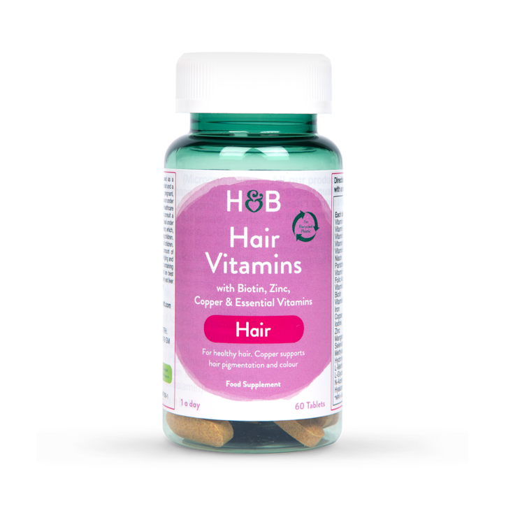 Holland & Barrett Hair Vitamins 60 Tablets image 1