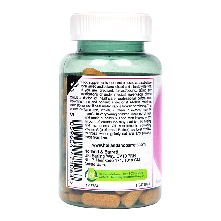 Holland & Barrett Hair Vitamins 120 Tablets