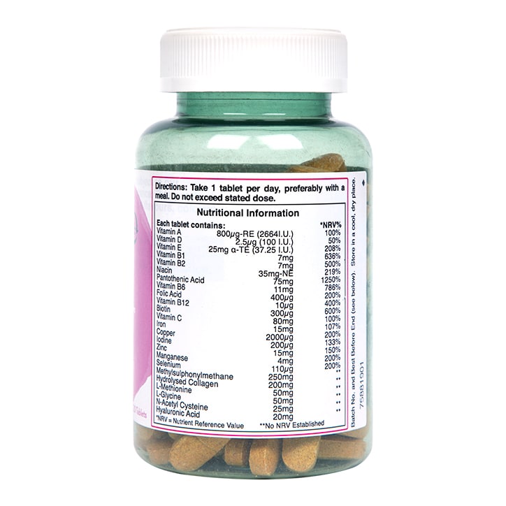 Holland & Barrett Hair Vitamins 120 Tablets-3