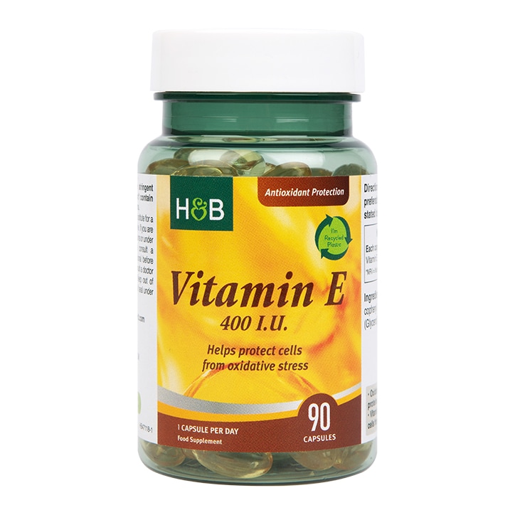 Holland & Barrett Vitamin E 400iu  90 Capsules image 1