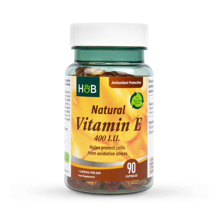 Holland & Barrett Vitamin E 400iu 90 Capsules image 1