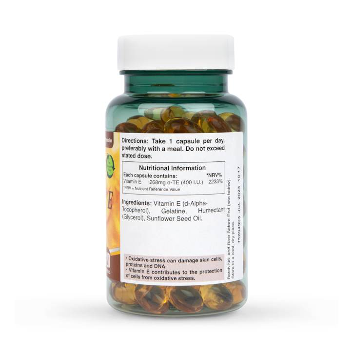 Holland & Barrett Vitamin E 400iu 120 Capsules image 3