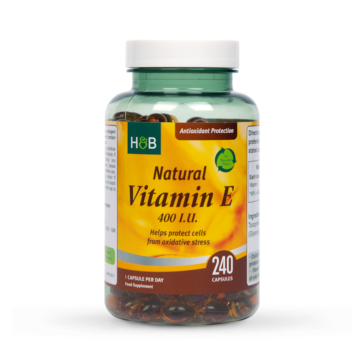 Holland & Barrett Vitamin E 400iu 240 Capsules image 1