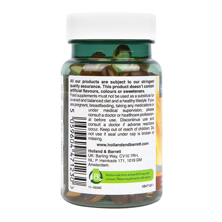 Holland & Barrett Vegan Natural Vitamin E 400IU 90 Capsules-2