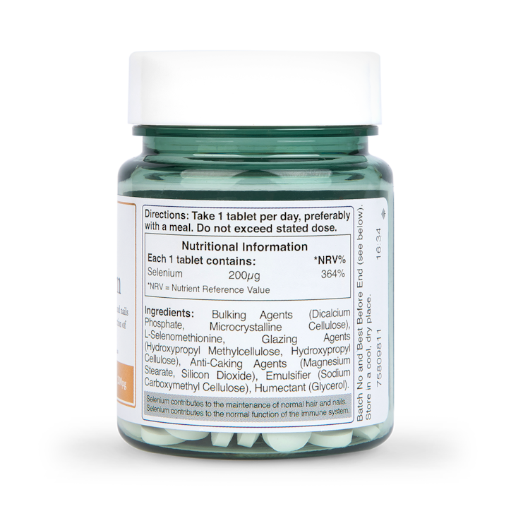 Holland & Barrett Selenium 200ug 120 Tablets image 3