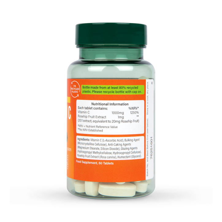 Holland & Barrett Vitamin C 1000mg 60 Tablets image 3