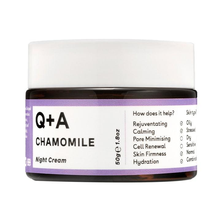 Q+A Chamomile Night Cream 50g